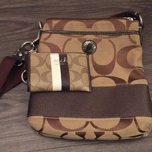 Coach Crossbody with Small Wallet